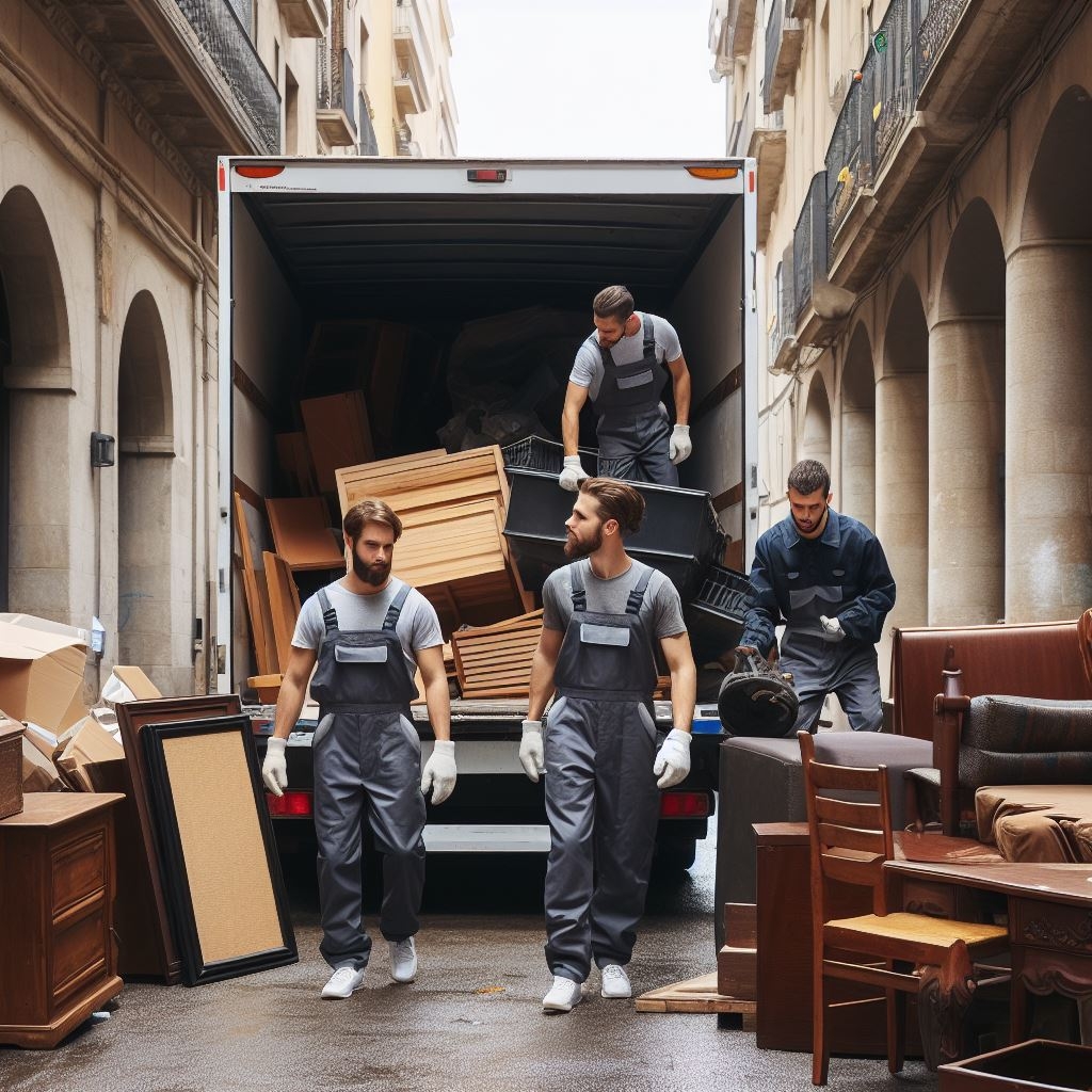 Qué precio tiene vaciar locales comerciales en Barcelona de muebles y trastos