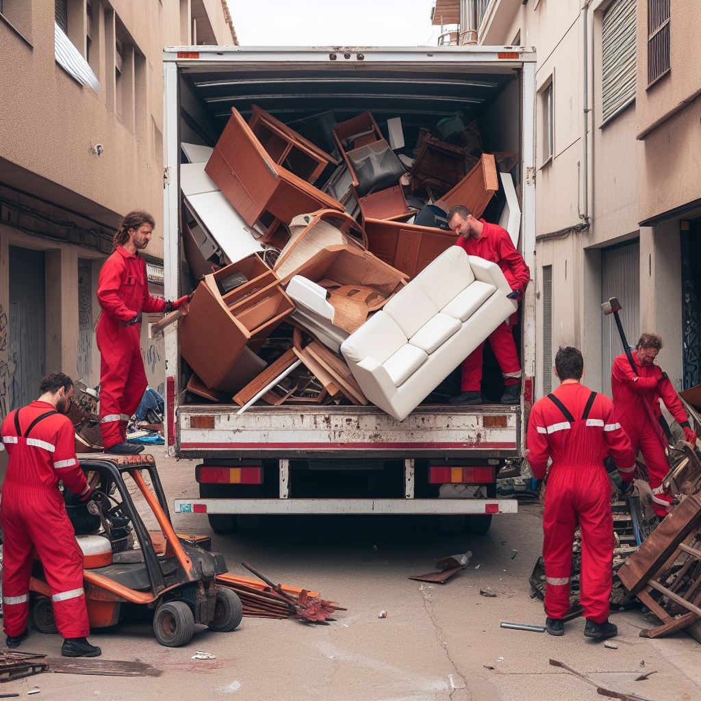 Proceso de vaciado de locales comerciales en Sant Cugat del Vallès