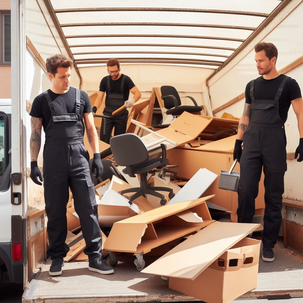 Desalojo y limpieza de espacios de trabajo en Cabrils